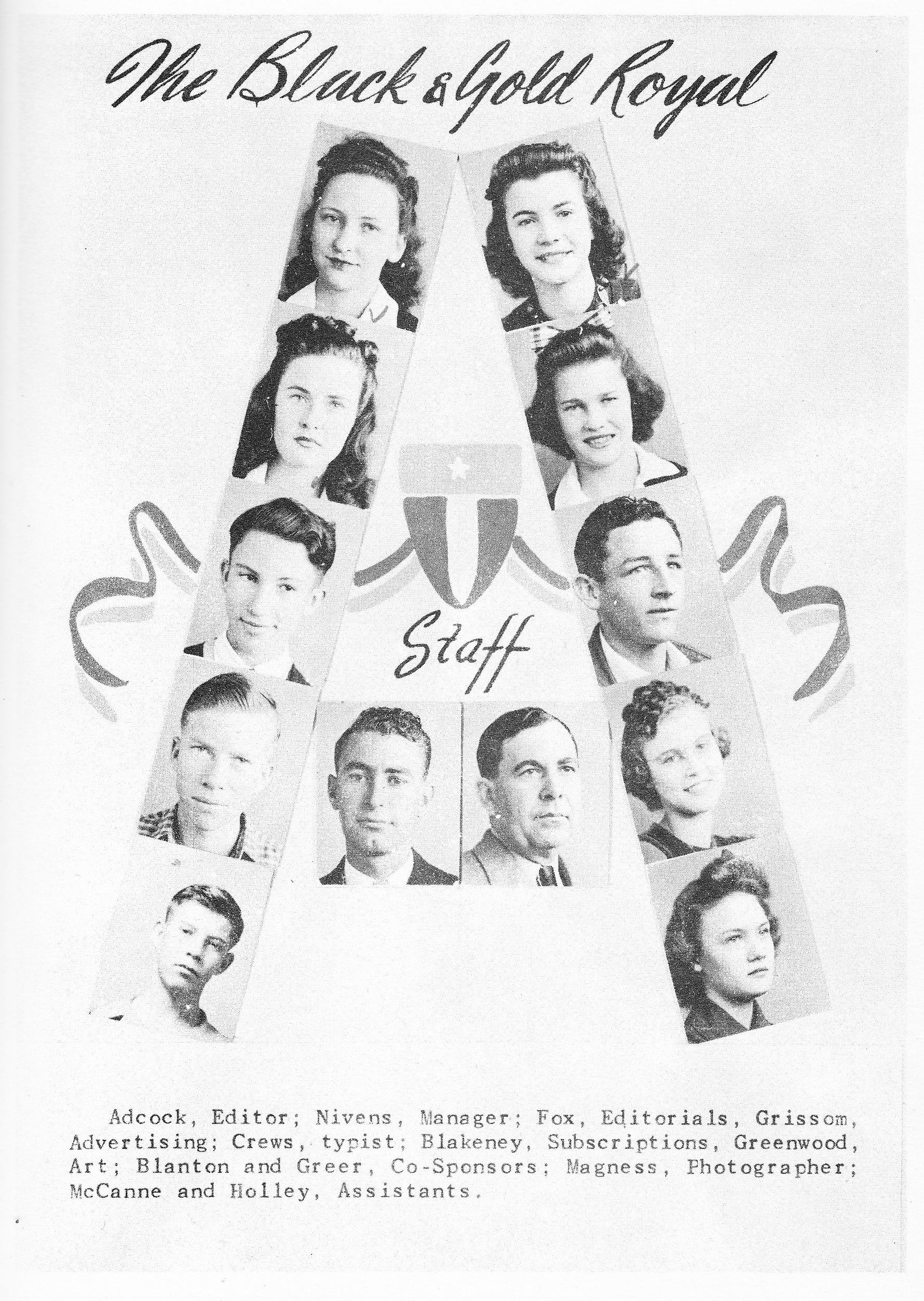 Index of Names AB for the 19421979 Alvord TX School Yearbooks